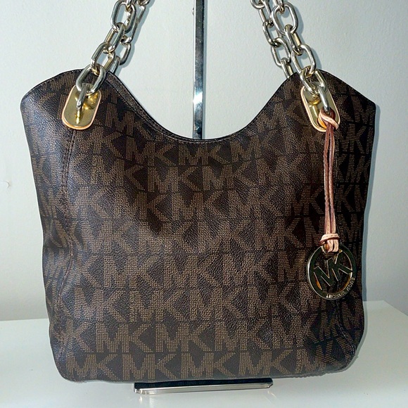 MK Coated Signature Hobo - Picture 1 of 8